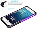 Tekcoo iPhone 6S Case, iPhone 6 Sturdy Case,[Tmajor] for iPhone 6 / 6S (4.7 INCH) Case Shock Absorbing Impact Defender Slim Cover Shell w/Plastic Outer & Rubber Silicone Inner [Purple/Black]