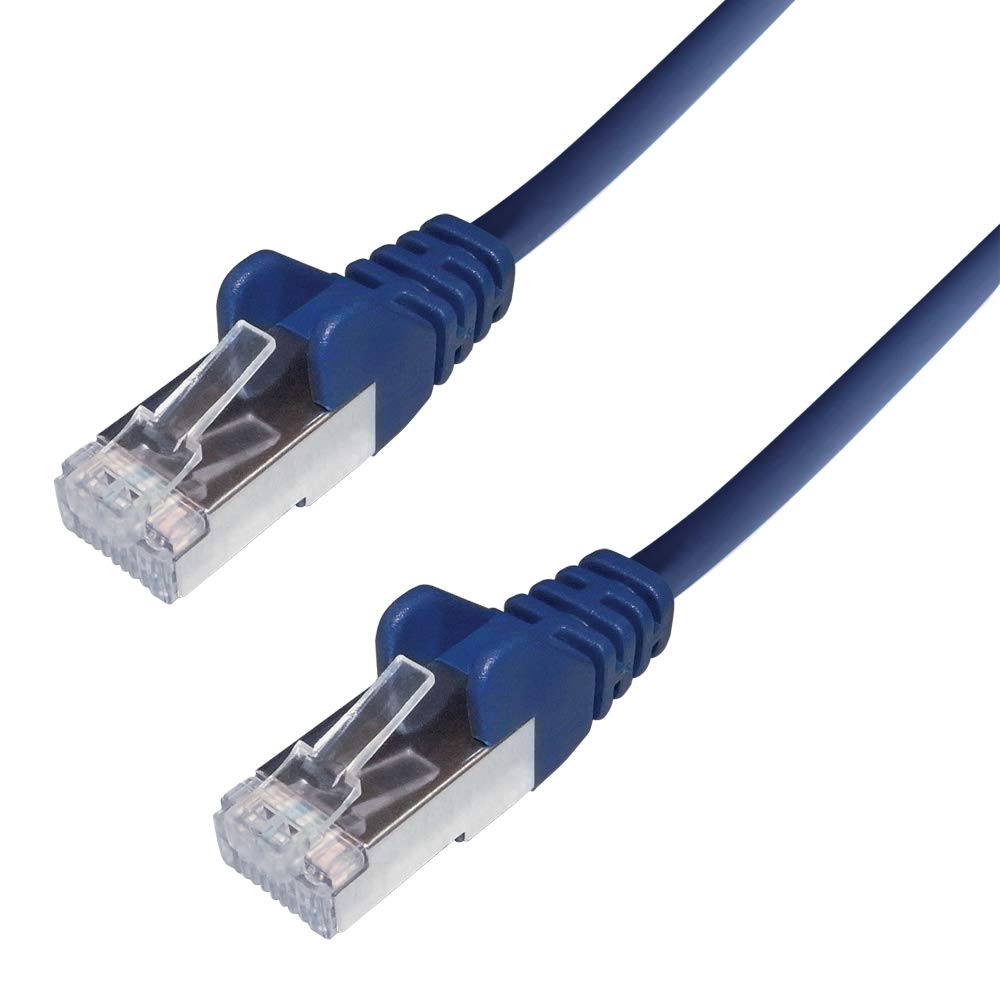 Connekt Gear 5m RJ45 Cat6A SSTP Stranded Snagless Network Cable - Blue