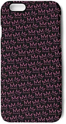Mawan iPhone 7 Plus/ iPhone8 Plus CasePink-Nicki-Minaj-Crown-Logo- TPU Shock Absorbent Protective Case for iPhone 7 Plus/8 Plus