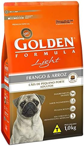 Ração Golden Fórmula Mini Bits Light para Cães Adultos de Pequeno Porte
