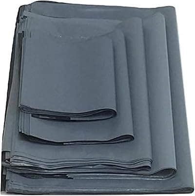 MSDS-SOLUTIONZ 125 Mixed Grey Plastic Mailing Bags 5 Sizes 50 Micron