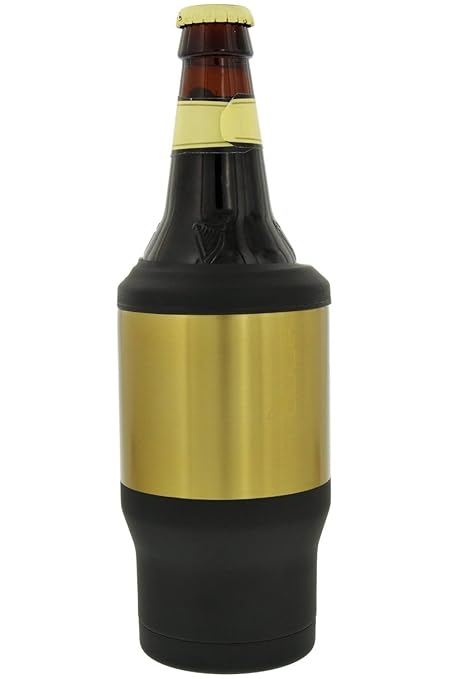 Reduce el frío 1 botella/refrigerador de latón, 14 oz - Oro ...