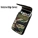 AISCELL Camouflage Nylon Holster Hip Waist Case Rugged Camo Pouch with Belt Holder and Metal Clip Loop,Universal Cellphone Holster Case with Belt Clip for Smartphones 6.60 X3.60 X0.70 Inches