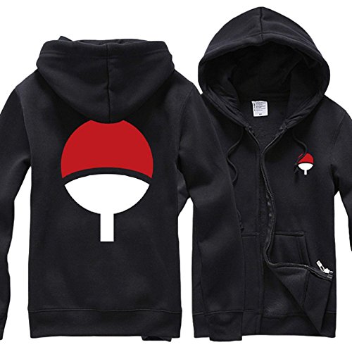 Gk-o naruto uchiha sasuke hoodie jacket pullover coat sweatshirt …