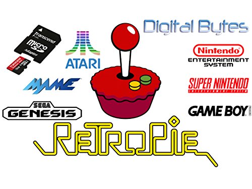 RetroPie 4.1 64GB MicroSDHC Card for Rapsberry Pi 3 and 2