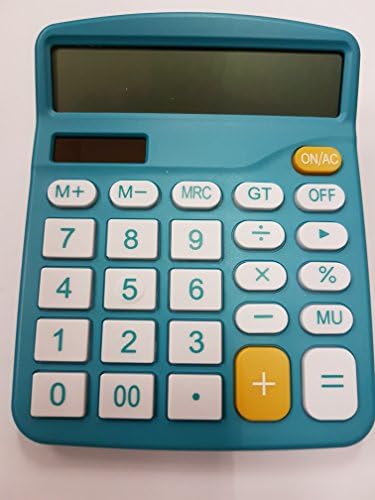 hktandl Basic Function Desktop Calculator, Blue