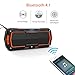Jackery Boom - Wireless Bluetooth 4.1 Speaker 10W Subwoofers IP65 Water Resistant Dustproof Rugged Portable Bluetooth Speaker for Biking, Hiking, Camping, Beach, Poolside Party Outdoor Activities