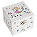 Jewelkeeper Musical Jewelry Box, Birds and Flowers Design with Pullout Drawer, Waltz of The Flowers Tune
