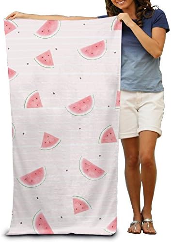 ZMLSJY Pink Water Melon Men And Women Soft Body Towel