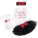 Baby Girl My First Valentines Day Outfit Little