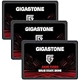 Gigastone SATA SSD 128GB (3-Pack) 2.5 inch SSD 520MB/s Upgrade Laptop PC Memory and Storage PS4 HDD Replacement 2.5" Internal