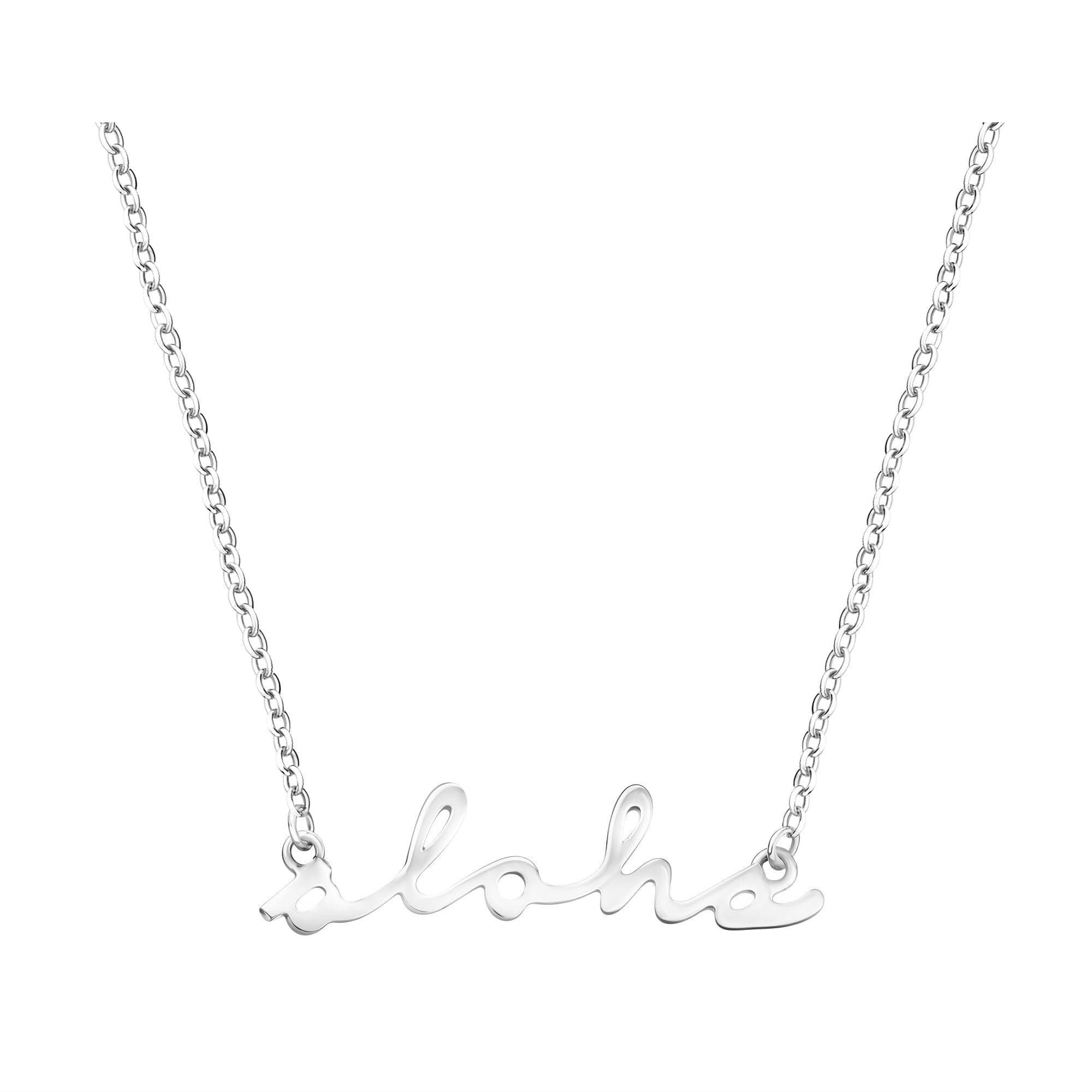 Sofia Milani - Women's Necklace 925 Silver - Aloha Hawaii Pendant - 50272
