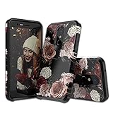 Molota LG K30 Case,LG K10 2018 Case,Dual Layer Anti-Scratch Seriers Hard PC+TPU Hybrid Protective Case for LG K30,LG K10 2018 Flower