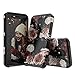 Molota LG K30 Case,LG K10 2018 Case,Dual Layer Anti-Scratch Seriers Hard PC+TPU Hybrid Protective Case for LG K30,LG K10 2018 Flower