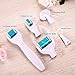 6 in 1 Derma Roller Microneedle Kit for Body and Face 0.2 mm 0.25 mm 0.3 mm – Titanium Dermaplaning Tool for Massage, Cream Absorption and Ultimate Glow – Microneedling and Microdermabrasionthumb 1