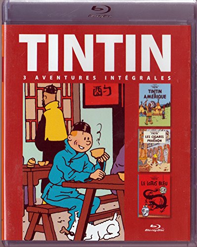 Tintin 3 aventures : Tintin en Amérique / Les cigares du pharaon / Le lotus bleu