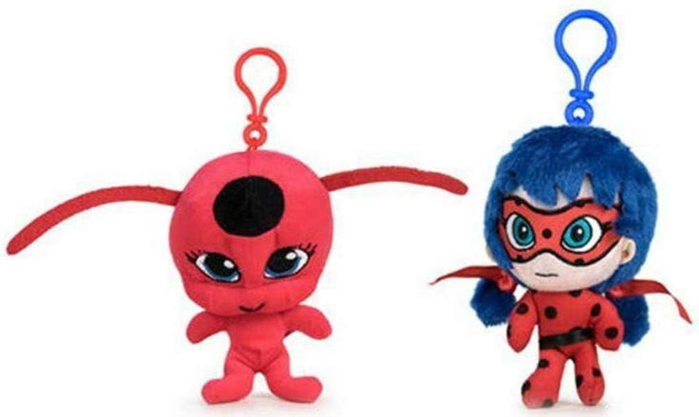 Whitehouse Miraculous 2 Plush Keychain 15cm Ladybug Tikky Original Leisure
