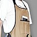 BOJECHER Garden Apron for Men Women with 14 Pockets, Gardening Tool Work Aprons
