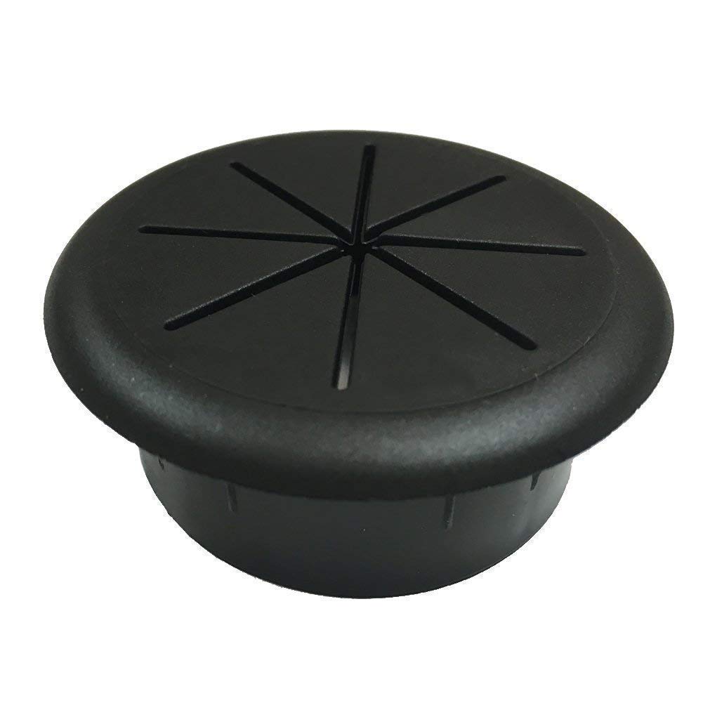 HYCC 2" Flexible Desk Grommet New Color Black 5 Pack Buy Online