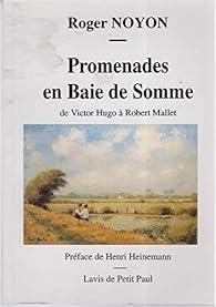 couverture de : Promenades en Baie de Somme : de Victor Hugo &agrave; Robert Mallet