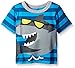 Gerber Graduates Boys Short Sleeve T-Shirt with Raised 3-D Back Applique, Shark, 24 Months