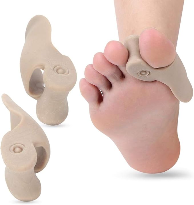 Alomejor Toe Corrector 1Pair Bunion Correctors Silicone Toe