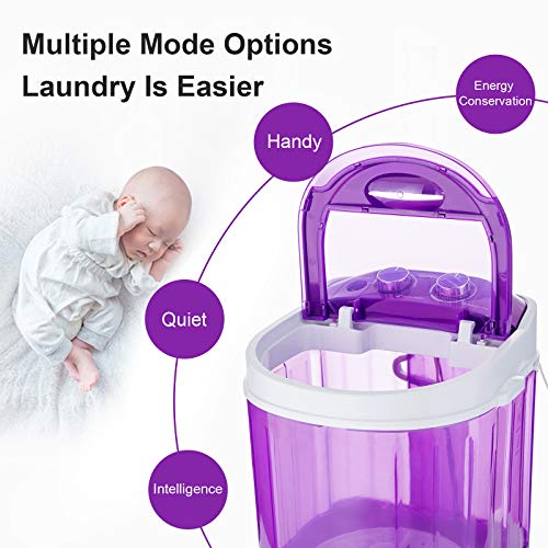 6 KUPPET+Portable+Washing+Semi+Automatic+Translucent