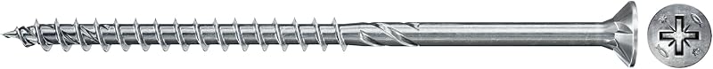 fischer Power-Fast II 6.0 x 80 Countersunk Phillips Wood Screw