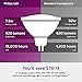 Philips LED MR16 Dimmable 35-Degree Spot Light Bulb: 620-Lumen, 3000-Kelvin, 7.5-Watt (50-Watt Equivalent), GU5.3 Bi-Pin Base, Bright White, 4-Pack