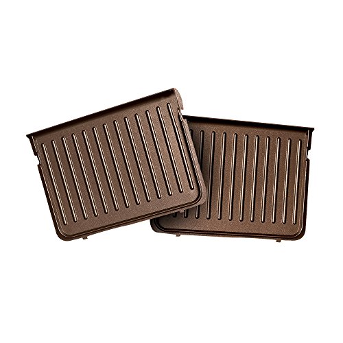 Foreman GRP360R 4 Serving Removable Plate 360 Grill, Red New