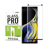 for Samsung Galaxy Note 9 Screen Protector,Lonlun[Full Coverage][3D Curved][9H Hardness][Bubble-Free][Anti-Scratch] Tempered Glass Screen Protector for Galaxy Note 9 (Black)