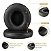 Solo 2/3 Wireless Earpads - JARMOR Replacement Protein Leather & Memory Foam Ear Cushion Cover for Beats Solo2/3 Wireless On Ear by Dr. Dre Headphones ONLY (NOT FIT SOLO 2 WIRED) - Black
