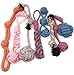 BK PRODUCTS LLC 8 Extra Large Dog Rope Toys for Large Breed Puppy and Medium to Large Dogs - Set of Nearly Indestructible Dog Toys for Tug of War, Fetch Play or Teething