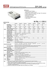 MW Mean Well SP-240-48 48V 5A 240W Single Output