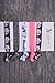 Infinity Collection - Cheer Hair Ties (Pink) - No Crease Elastic Ponytail Holders, 5-Piece Set for Girls, Women, Cheerleaders, Teams, and Coaches