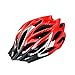 Sefulim Specialized Cycle Helmet Adult Racing Bike Cycling Helmets by Adjustable Size for Girls Boys Spectacle-wearers Matte Red (Large)