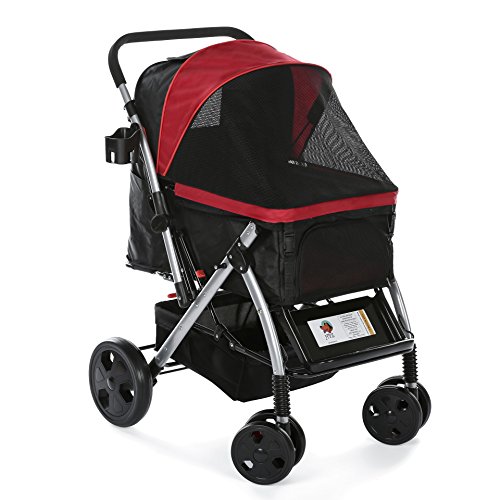 HPZ PET Rover Premium Heavy Duty Dog/Cat/Pet Stroller Travel Carriage