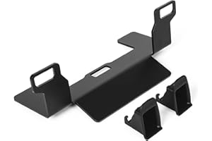 JHKLS ISOFIX Universal Car Seat Mount Bracket, Child Safety Car Seat Latch Anchor Kit, Steel Seat Latch Interface Bracket, ISOFIX Belt Connector for SUVs, MPVs, and Off-Road Vehicles, 12.6*5.43*3.7"