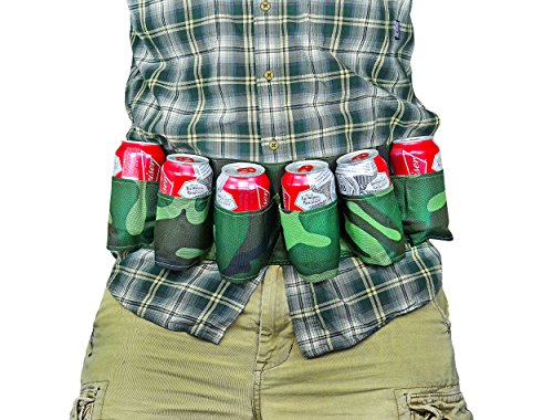 Fairly-Odd-Novelties-6-Pack-Beer-and-Soda-Can-Holster-Belt-Camouflage