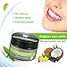 Charcoal Teeth Whitening Powder, LuckyFine Natural Coconut Activated Charcoal Bamboo Toothpaste, Tooth Whitening Powder