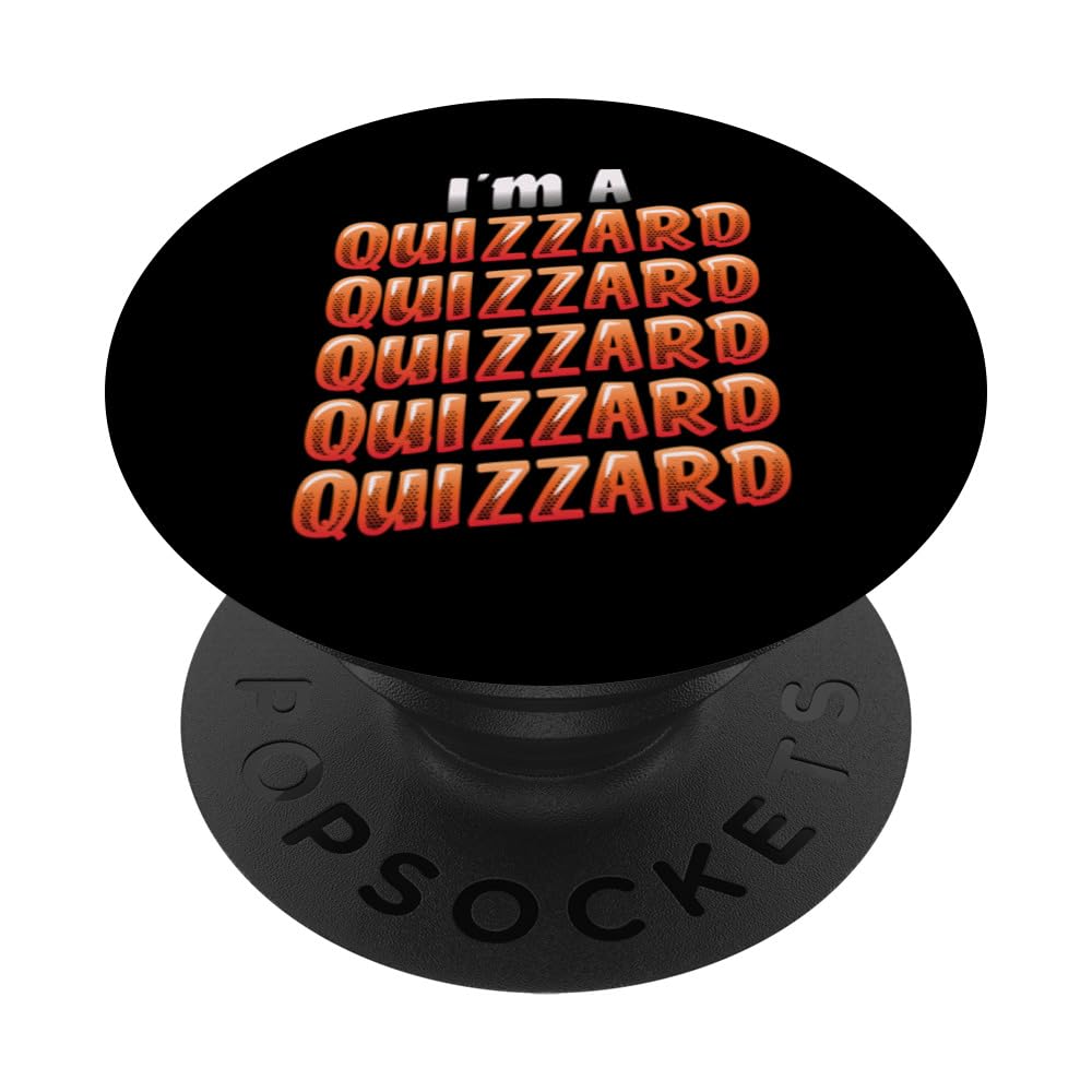 I´m A Quizzard Pub Quiz Lover Quizzing PopSockets Swappable PopGrip