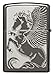 Zippo Pegasus Black Ice Pocket Lighter