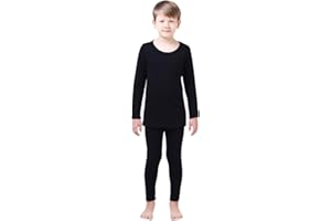 Better4Babies Modal Cotton Thermal Long Underwear Set Breathing Base Layer Long John Pajama for Boy Girl Toddler