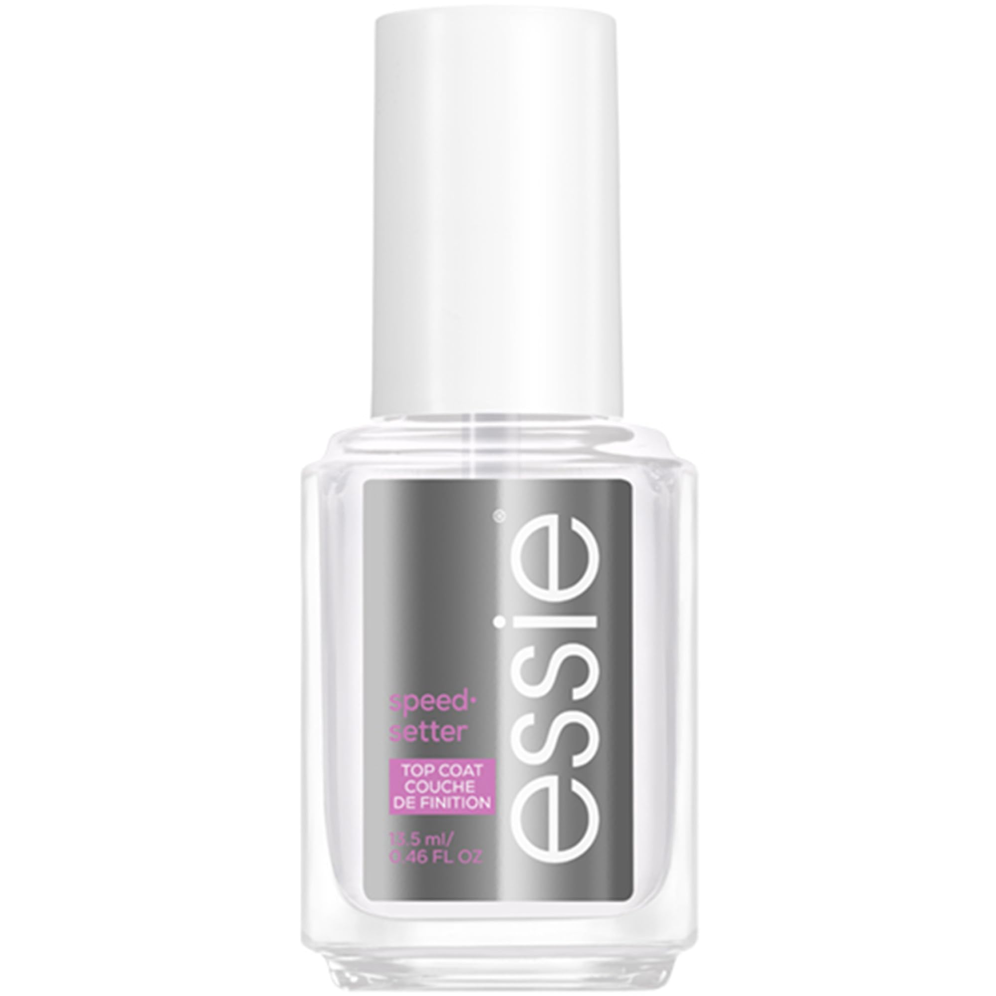 Essie Nail Polish Nail Care Speed Setter Quick Dry Ultra Shine Fast Drying Nail Varnish Top Coat 13.5 ML, Essie Top Coat Speed Setter, 13.5 ML (Pack Of 1)