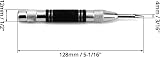 QWORK 2 Pack Automatic Center Punch 5 Inch Spring Loaded Hole Marker Tool view 6