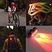 LE Rechargeable LED Bike Light, Bicycle Rear Light, 5 Lighting Modes, Cycling Taillight, USB Cable Included
