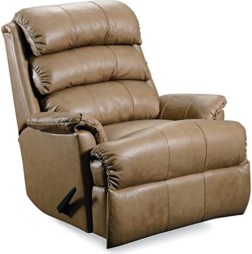 Lane Revive Power Recline Leather Rocker Recliner (Latte)