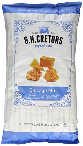 G.H. Cretors Popcorn Chicago Mix, 22 ounce bag (1 lb 6oz)