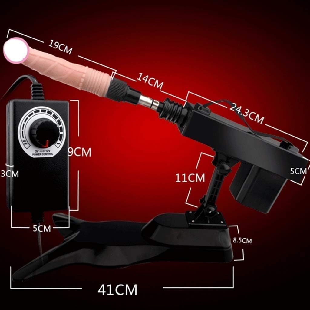 JAYHA Lifelike Female Automatic Electric Retractable Gun Machine Wireless Remote Control Adult Pumping Massage Deluxe Gifts Toys