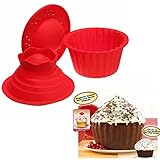 3Pcs Big Top Cupcake Pan Giant Silicone Molds Baking Set